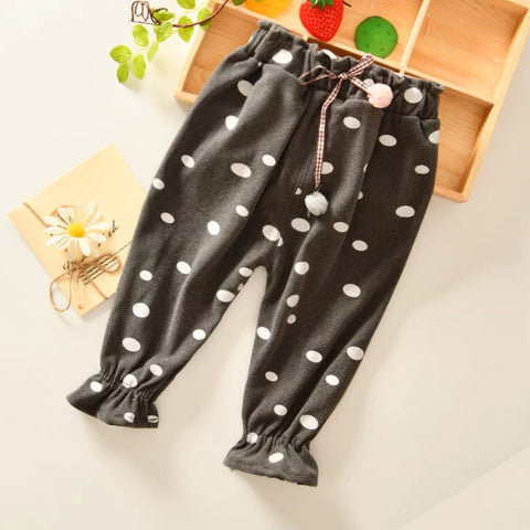 [102452] - Bawahan Celana Jogger Duyung Fashion Anak Perempuan - Motif Pom Pom - BABYHOKI STORE