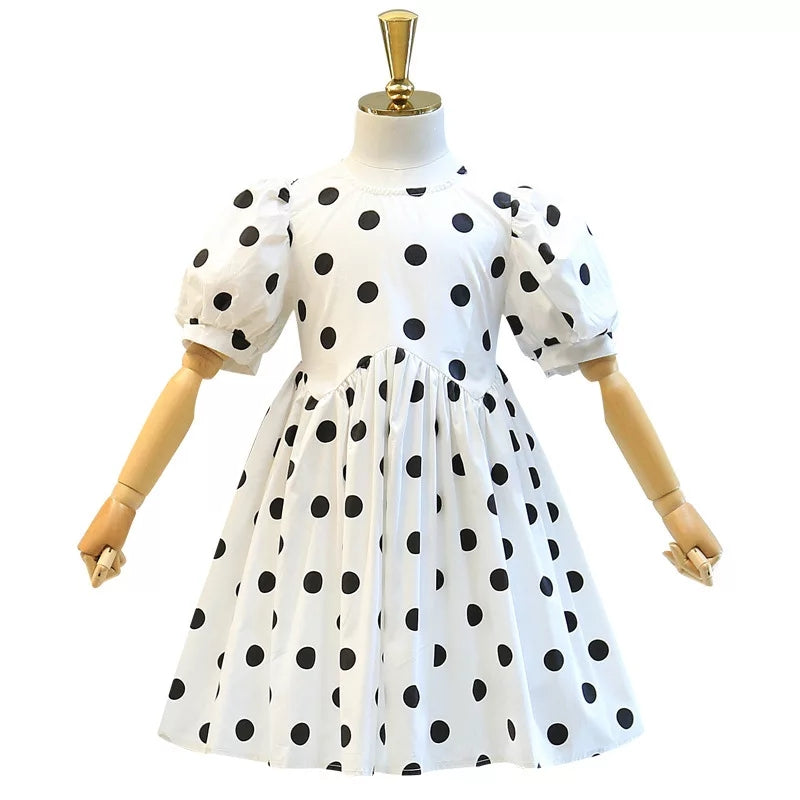 CLEARANCE SALE [Dress Lengan Pendek] 3 Tahun BB 10-14Kg Gaun Anak Cewek Perempuan