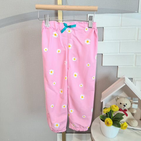[102441] - Bawahan Celana Jogger Fashion Anak Perempuan - Motif Flowers Around