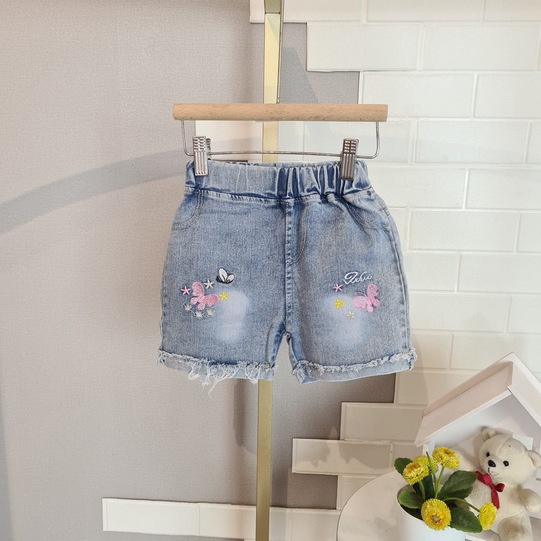 [508218-V1] - Bawahan Celana Pendek Jeans Shortpants Fashion Anak Perempuan - Motif Mixed