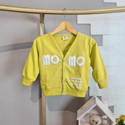 [102426] - Baju Atasan Jaket Cardigan Fashion Import Anak Perempuan - Motif Mo Mo