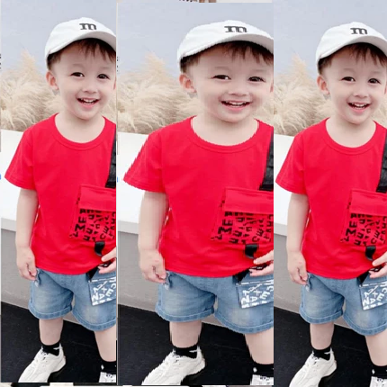 1T Boys [SET] - BB (5-7 kg) Tinggi (60-66cm) Last Stock Clearance Sale - Baju Setelan Anak Laki laki Cowok One Set