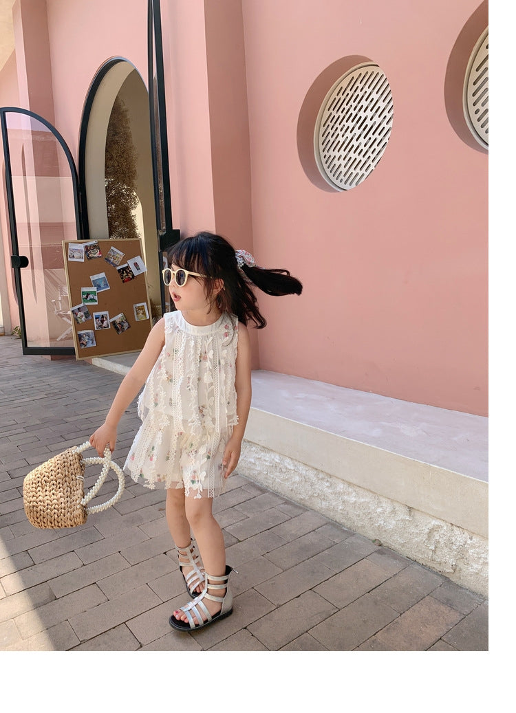 [363480] - Oneset Fashion Korea Oriental Cantik Setelan Anak Perempuan Cewek Trendy - Motif Butterfly Hide