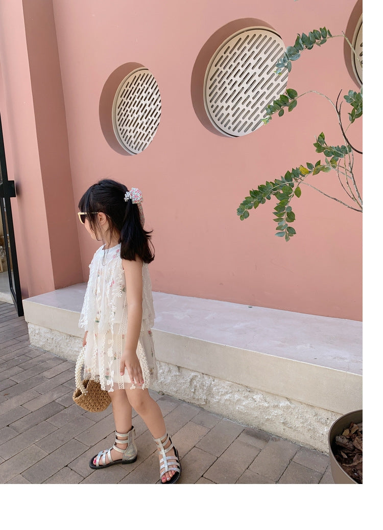 [363480] - Oneset Fashion Korea Oriental Cantik Setelan Anak Perempuan Cewek Trendy - Motif Butterfly Hide