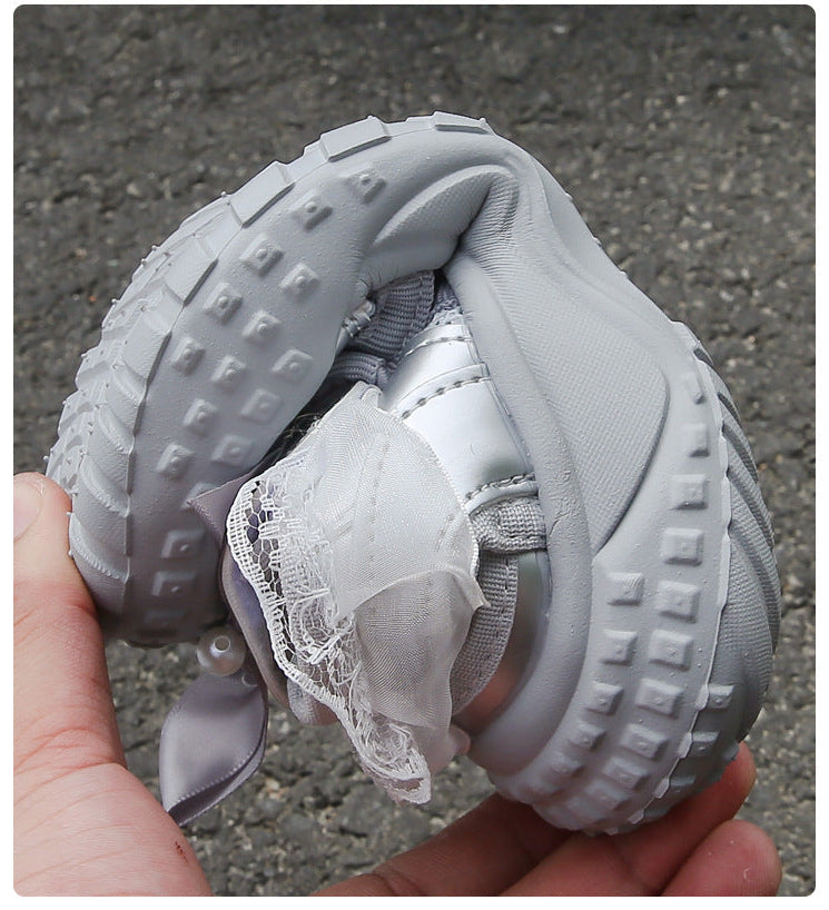 [381282 Size 21-36] - Sepatu Sandal Lightweight Sports Shoes Anak Perempuan Cewek - Motif Strap Cute Bow - BABYHOKI STORE