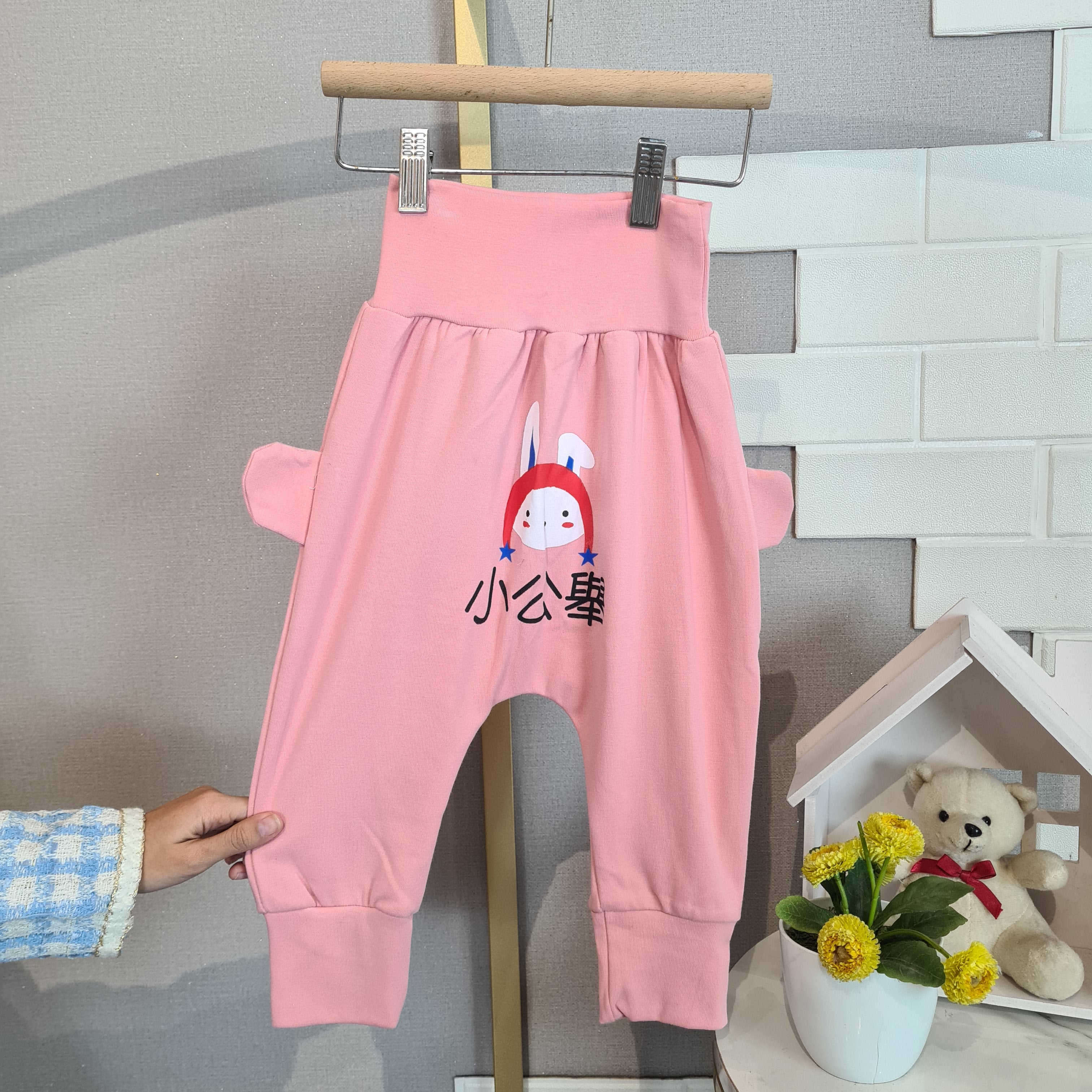 [102456] - Bawahan Celana Jogger Fashion Import Anak Perempuan - Motif Star Rabbit