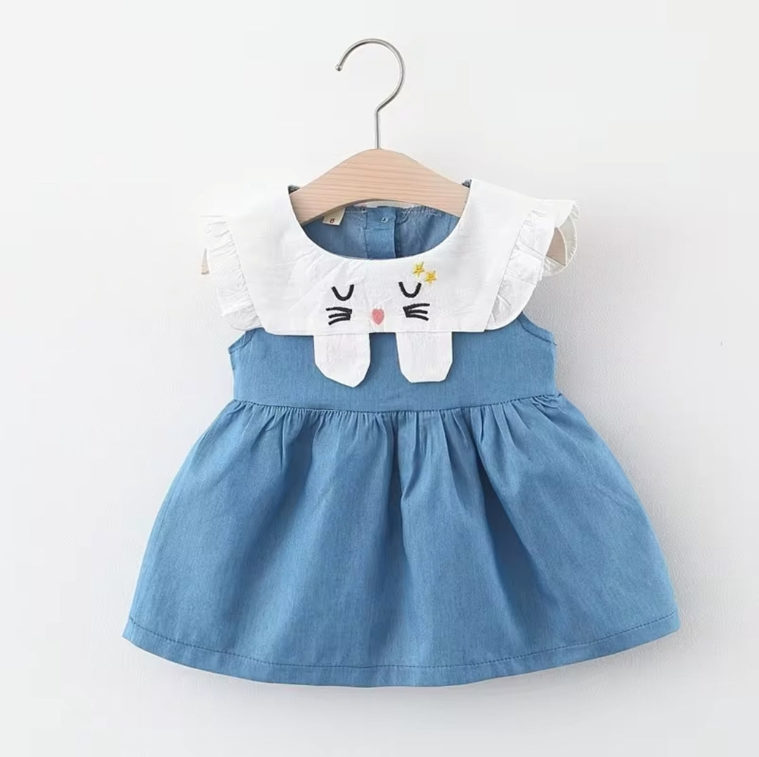 [352273] - Dress Fashion Anak Perempuan - Motif Calm Mouse