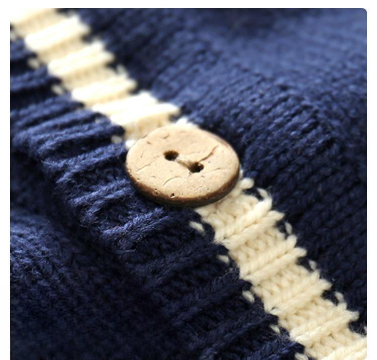 [5131052] - Baju Kemeja Sweater Lengan Panjang Fashion Import Anak Laki-Laki - Motif Rope Knot