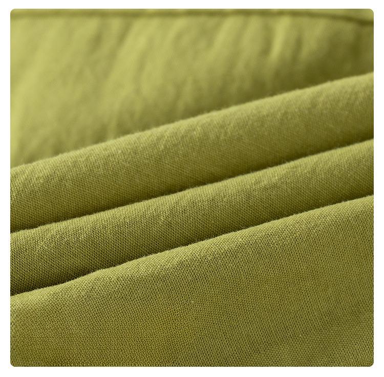 [5131058] - Baju Kemeja Polos Atasan Lengan Panjang Anak Laki-Laki - Motif Plain Wrinkle