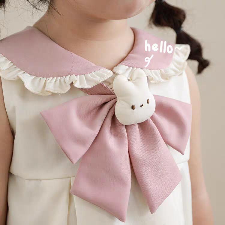 [340431] - Baju Dress Tanpa Lengan Fashion Anak Perempuan - Motif Cute Rabbit