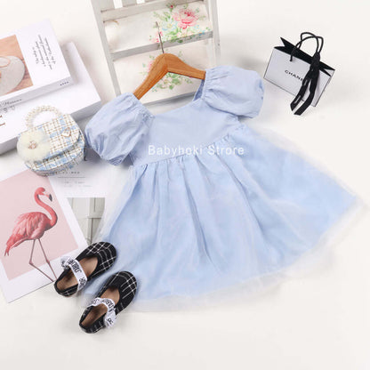 [001185] - Fashion Dress Anak - Motif Plain Tutu