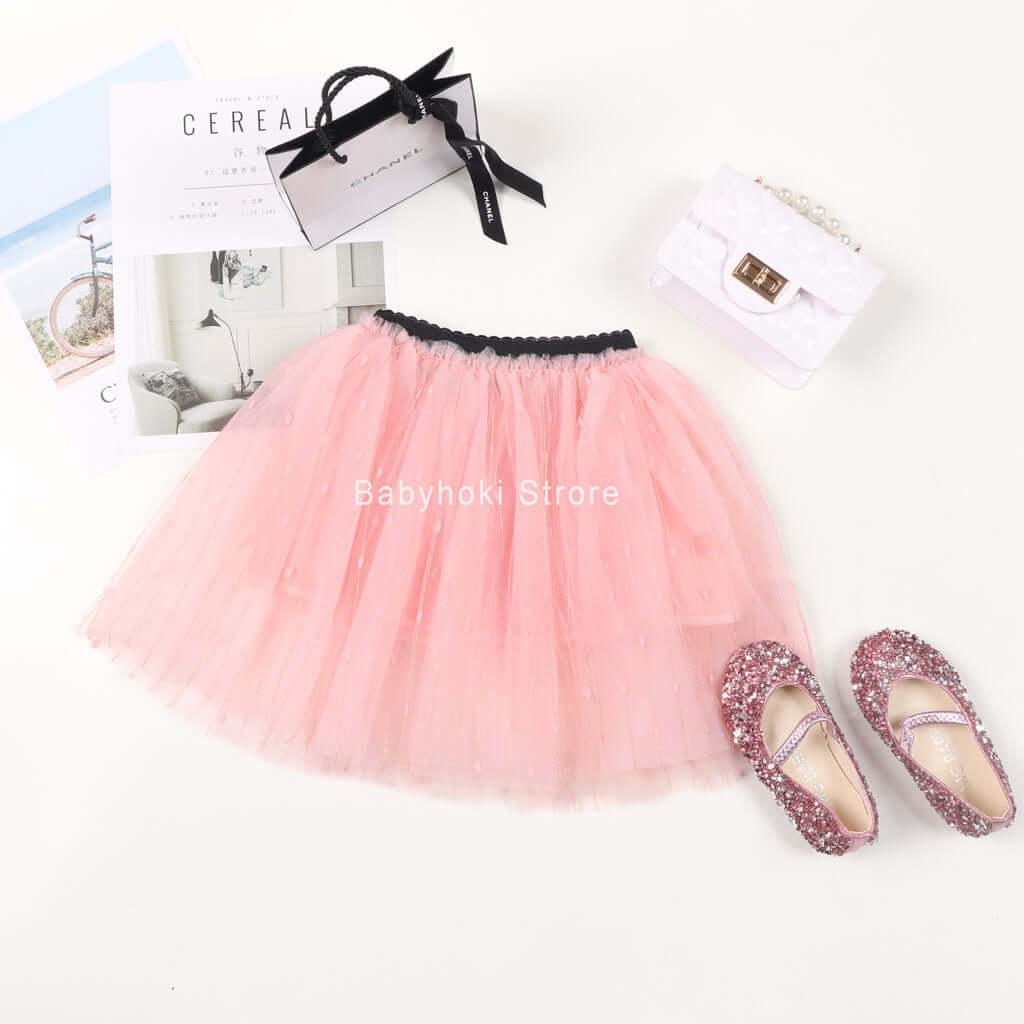 [001228] - Bawahan Rok Anak Perempuan- Motif Abstract Tutu