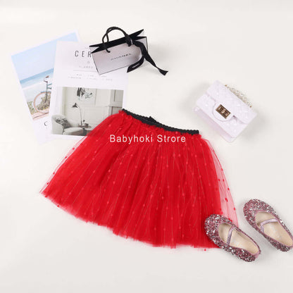 [001228] - Bawahan Rok Anak Perempuan- Motif Abstract Tutu