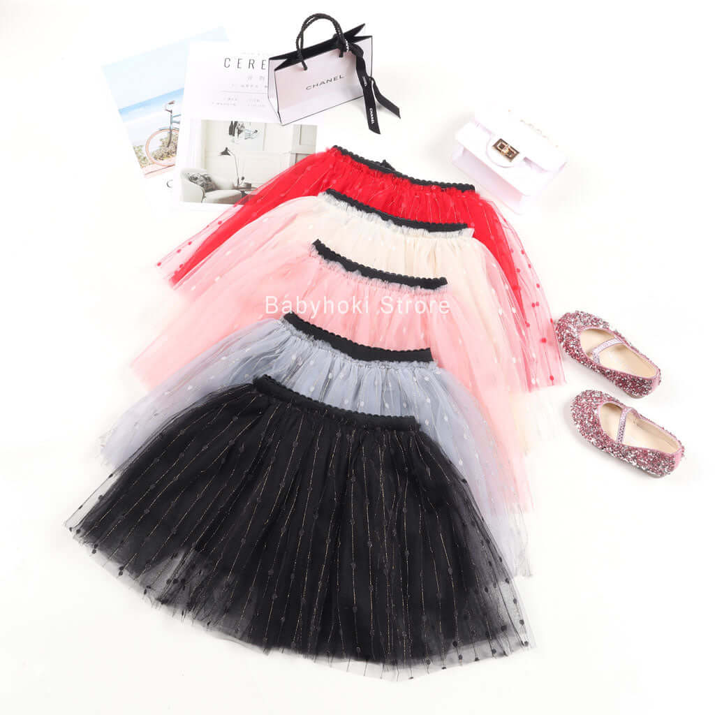 [001228] - Bawahan Rok Anak Perempuan- Motif Abstract Tutu