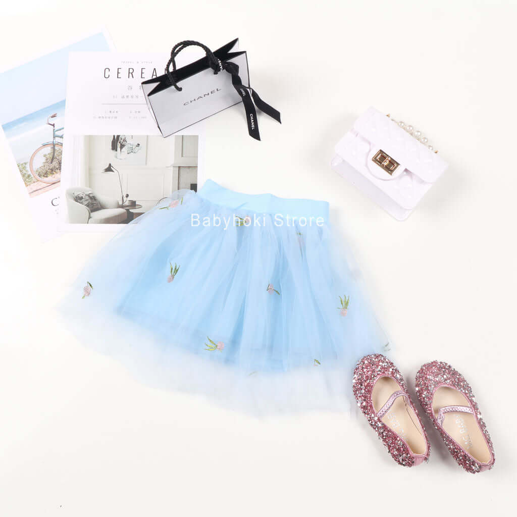 [001229] - Bawahan Rok Anak Perempuan- Motif Fruit Tutu