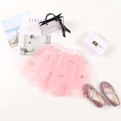[001229] - Bawahan Rok Anak Perempuan- Motif Fruit Tutu