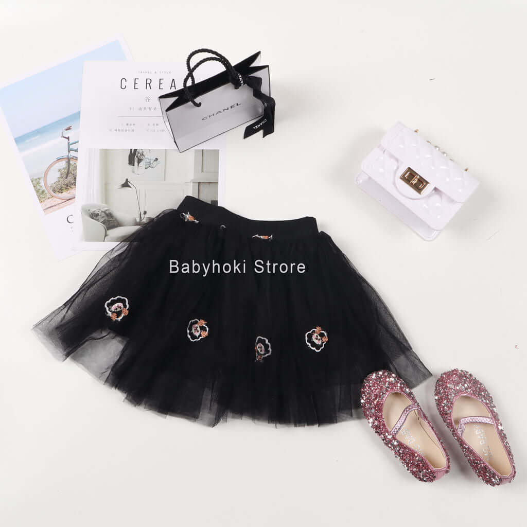 [001230] - Bawahan Rok Anak Perempuan- Motif Lamb Tutu