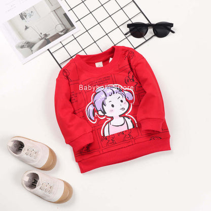 [001237] - Atasan Sweater Anak Perempuan - Motif Little Lady