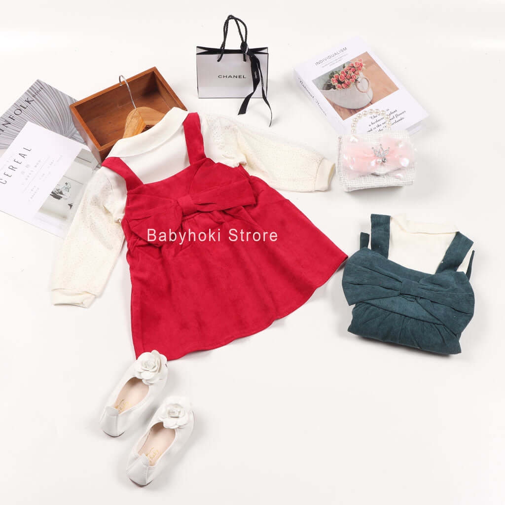 [001250] - Beautiful Dress Anak - Motif Big Ribbon