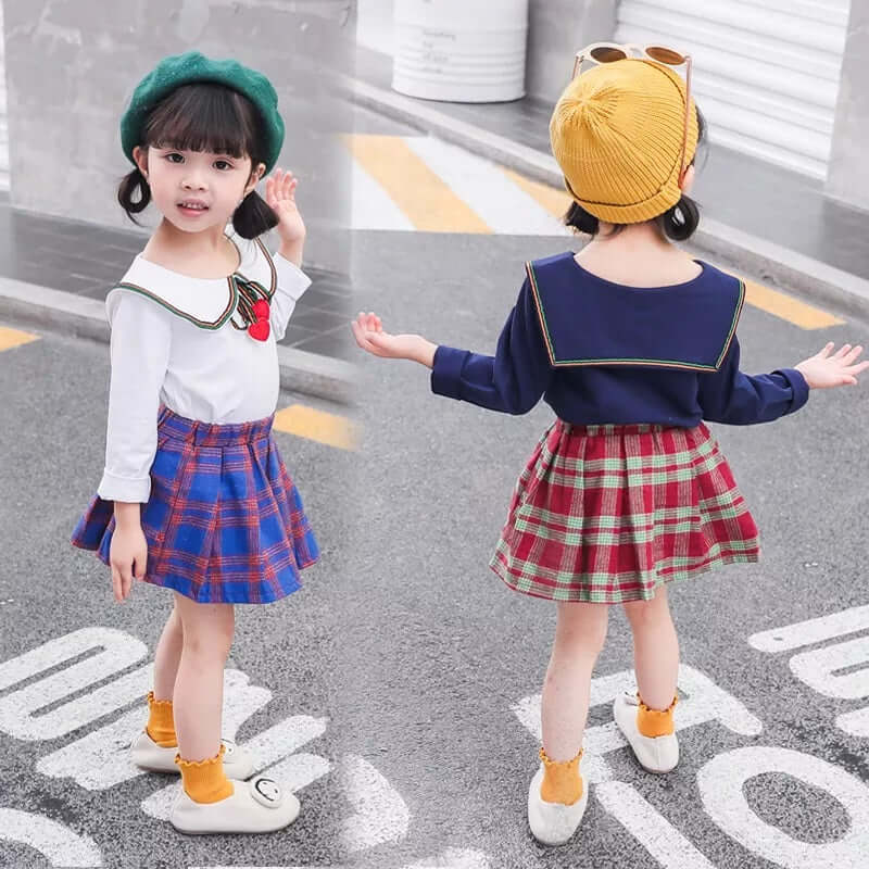 [001259] - Setelan Blouse Anak Perempuan - Motif Mini Love