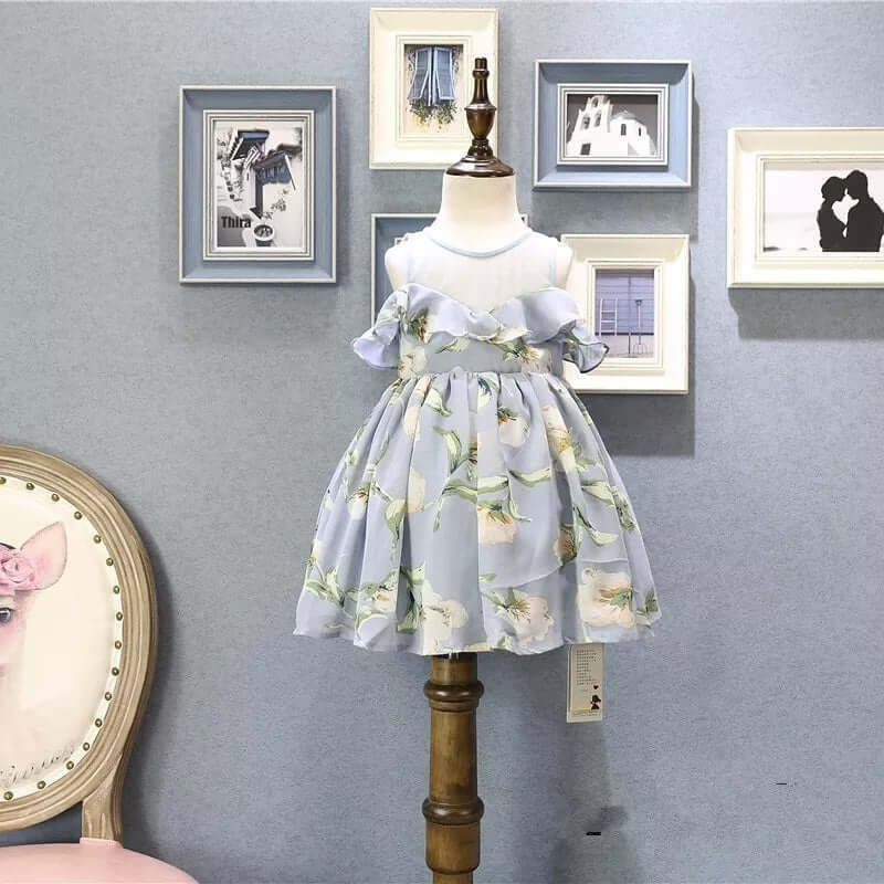 [001272] - Dress Kutung Fashion Anak Perempuan - Motif Beautiful Flower