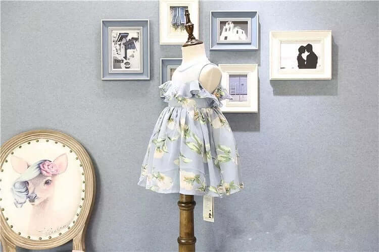 [001272] - Dress Kutung Fashion Anak Perempuan - Motif Beautiful Flower