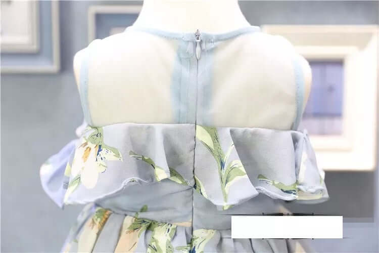 [001272] - Dress Kutung Fashion Anak Perempuan - Motif Beautiful Flower