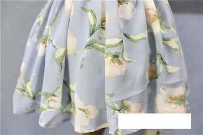 [001272] - Dress Kutung Fashion Anak Perempuan Import - Motif Beautiful Flower