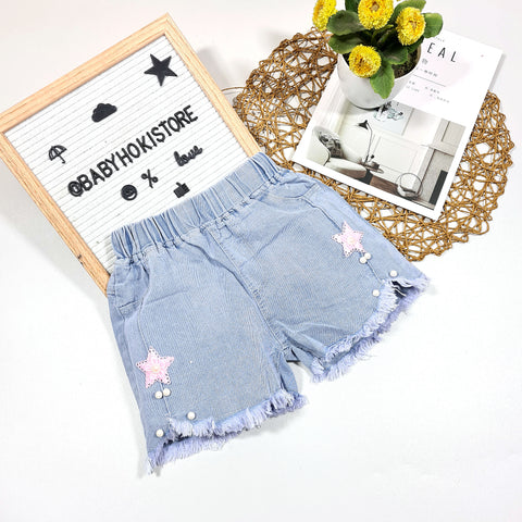 [001344] - Bawahan Celana Fashion Anak Perempuan - Motif Pearl Star