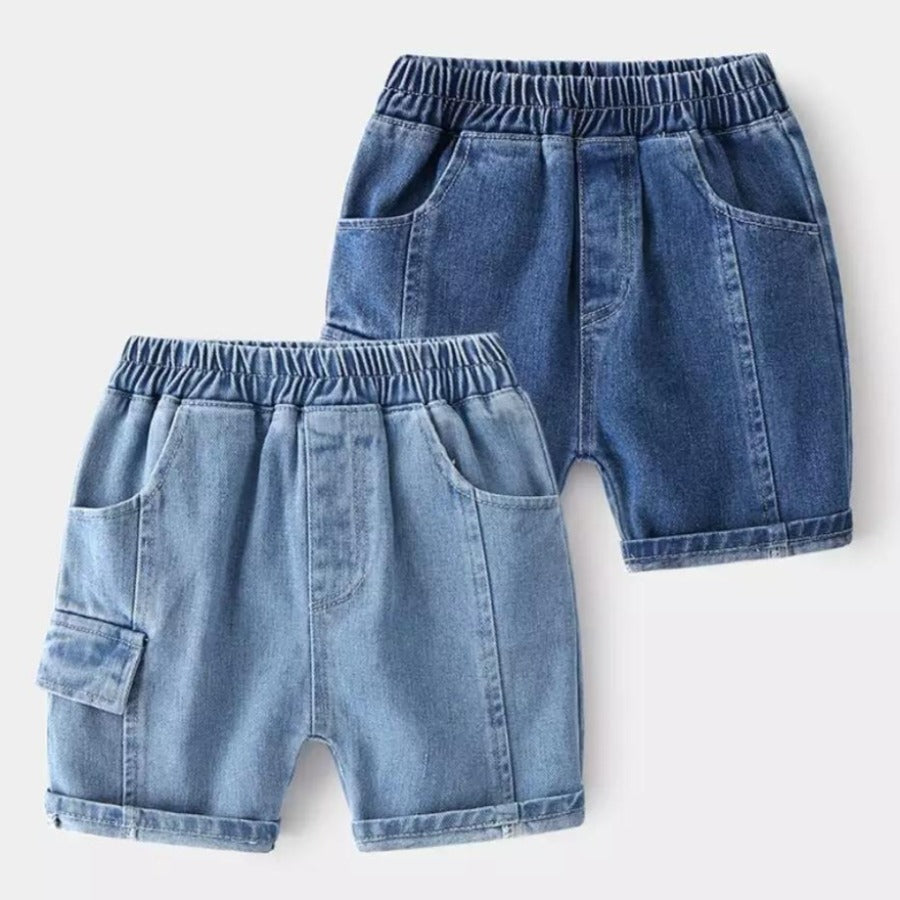 [513303] - Bawahan Pendek / Celana Jeans Anak - Motif Pocket Line