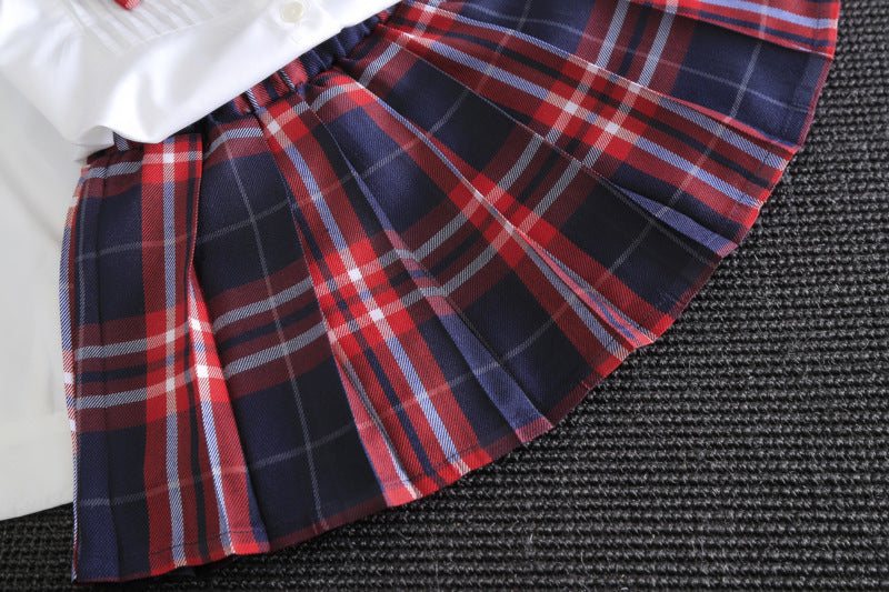 [363223] - Setelan Import Fashion Trend Anak Perempuan Kawai Style - Motif Korean School
