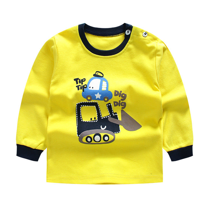 jual [102141] - Pakaian Tidur Anak - Motif Excavator [B3112] 