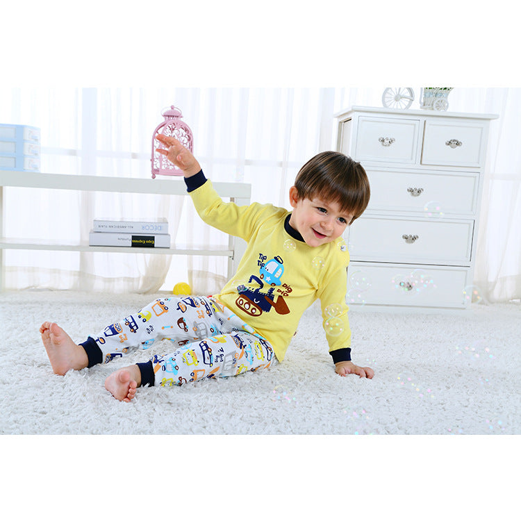 jual [102141] - Pakaian Tidur Anak - Motif Excavator [B3112] 