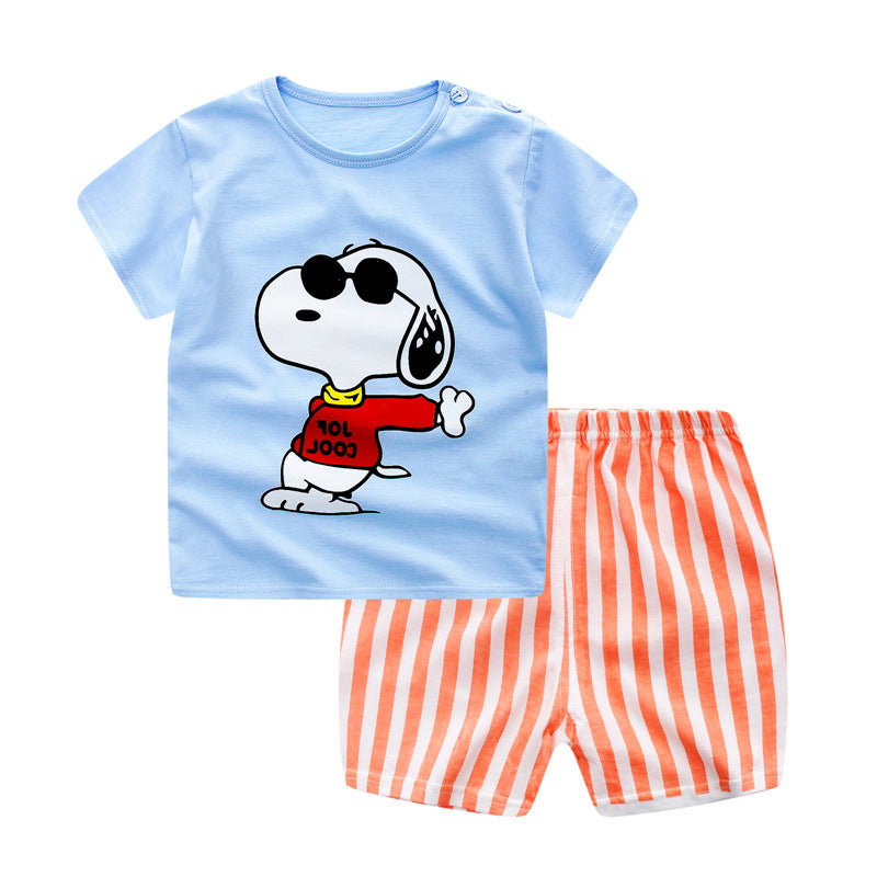 [102142] - Setelan Anak Import - Motif Happy Snoopy [B3106]