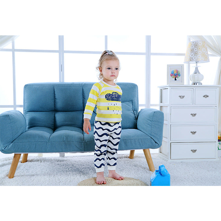 jual [102161] - Setelan Tidur Anak - Motif Awan [B3117] 