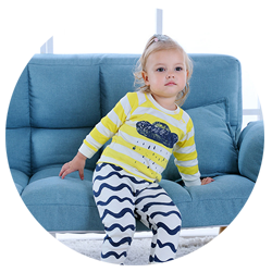 jual [102161] - Setelan Tidur Anak - Motif Awan [B3117] 