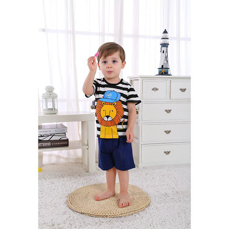 [102195] - Summer Daily Set Anak - Motif Cool Lion