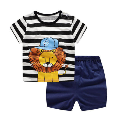[102195] - Summer Daily Set Anak - Motif Cool Lion