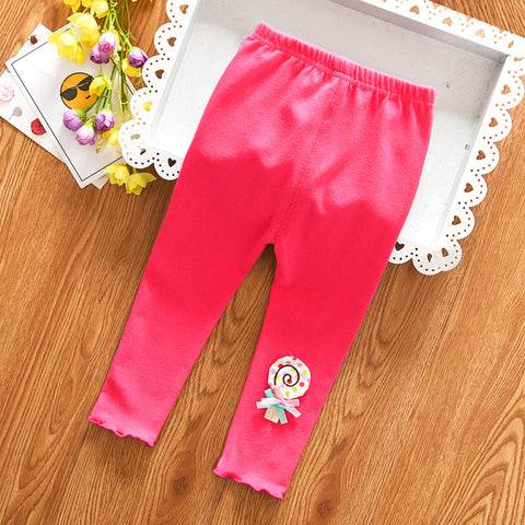jual [102200] - IMPORT Celana Legging Anak 6 Bln - 3 Thn - Motif 3D Lollipop 