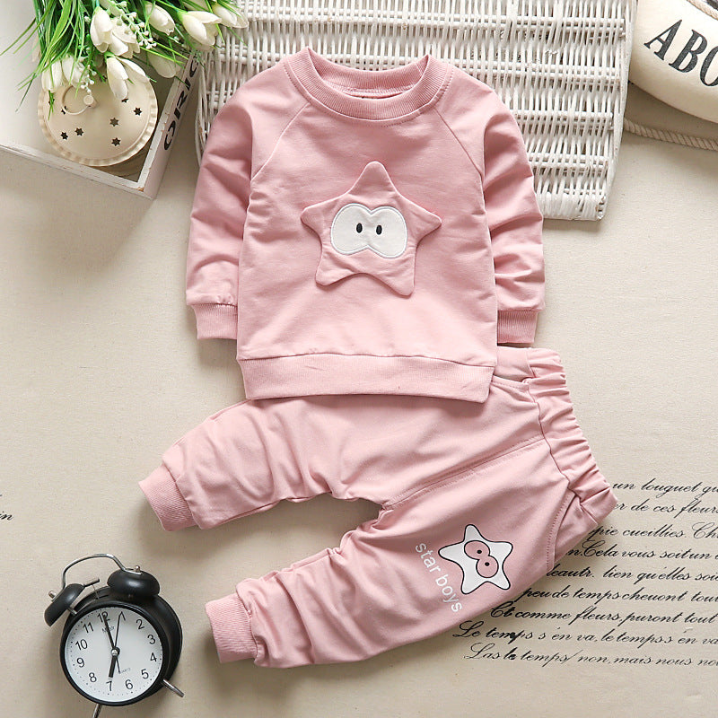 [102236] - Setelan Sweater Anak / Setelan Sweater Anak Trendy - Motif Star Boy