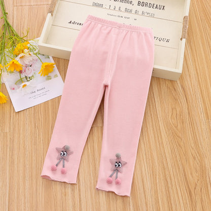 [102326] - Bawahan Legging / celana Panjang Anak - Motif Eyes Star 3D