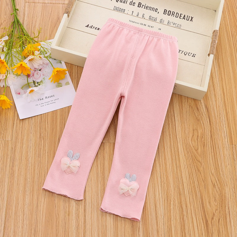 [102330] - Bawahan Legging / Celana Panjang Anak - Motif Little Love 3D