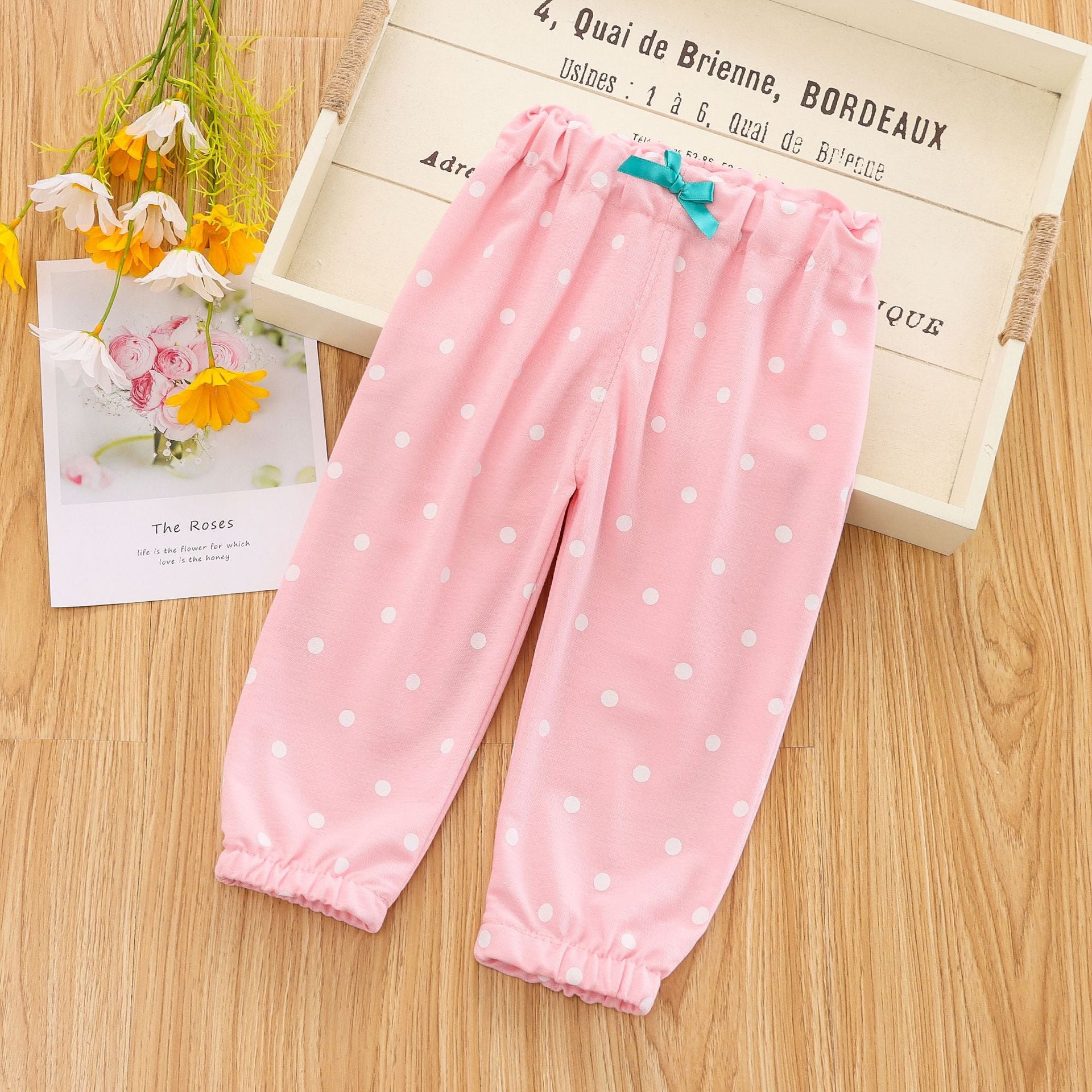 [102334] - Bawahan / Celana Harem Panjang Anak - Motif Little Spot 3D