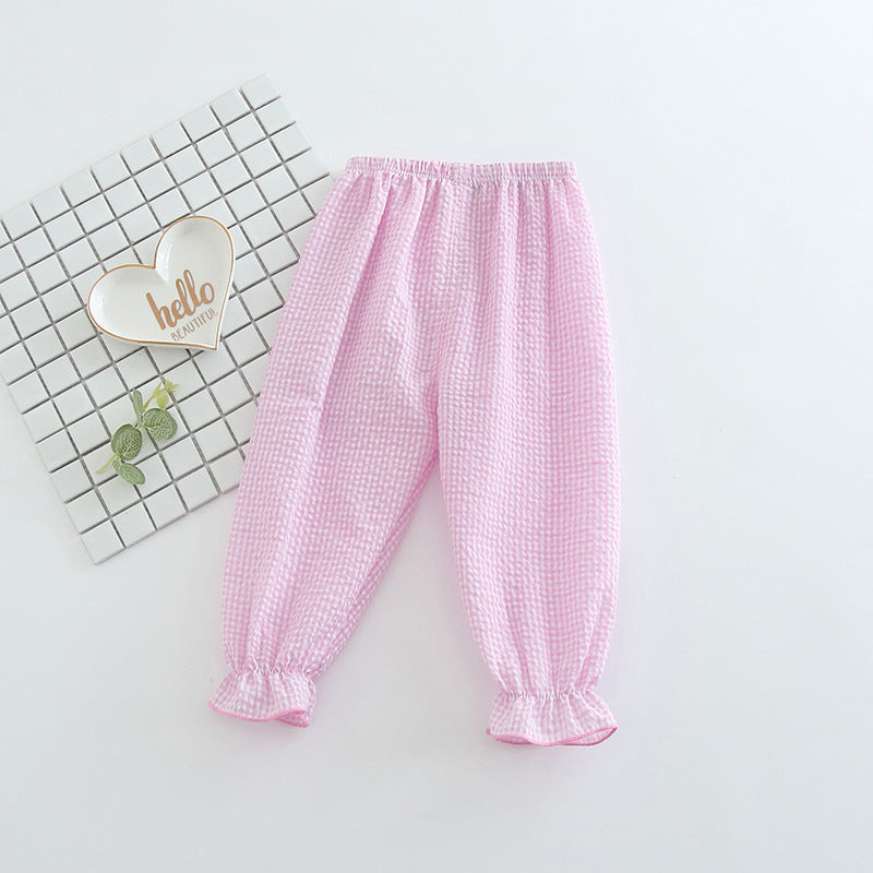 [102345] - Bawahan / Celana Harem Panjang Anak - Motif Checkered