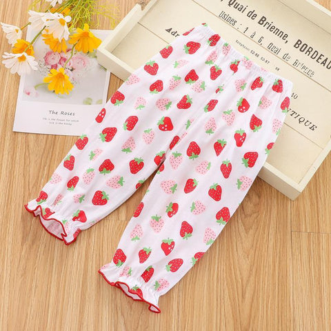 [102365] - Bawahan / Celana Harem Panjang Anak - Motif Cute Strawberries