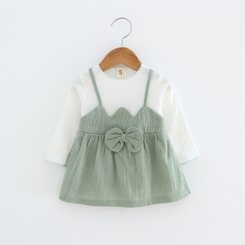 [102350] - Dress Fashion Anak Perempuan - Motif Plain Color