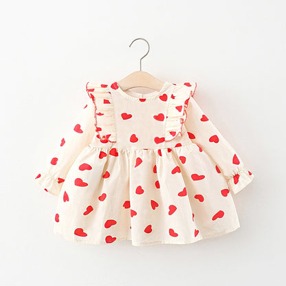 [102353] - Dress Fashion Anak Perempuan Import - Motif Little Love