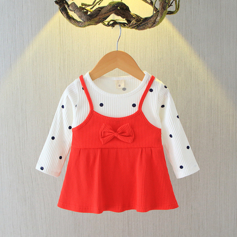 [102360] - Dress Fashion Anak Perempuan - Motif Beautiful Ribbon