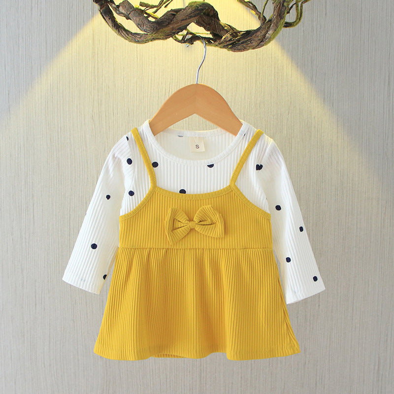 [102360] - Dress Fashion Anak Perempuan - Motif Beautiful Ribbon