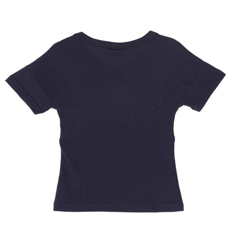 [356114-WHITE] - Kaos Atasan Anak - Motif Plain Star
